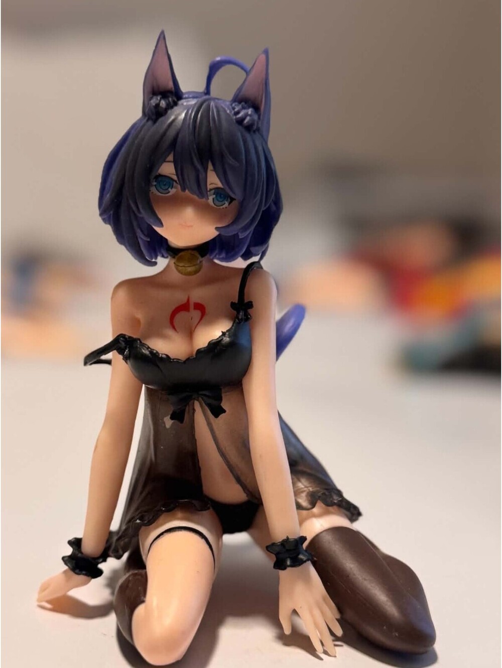 Honkai Gakuen 2 Seele Vollerei Cat Tail PVC Figure 5” Anime Collectible